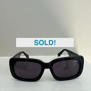 Quay TOTAL VIBE Black Sunglasses